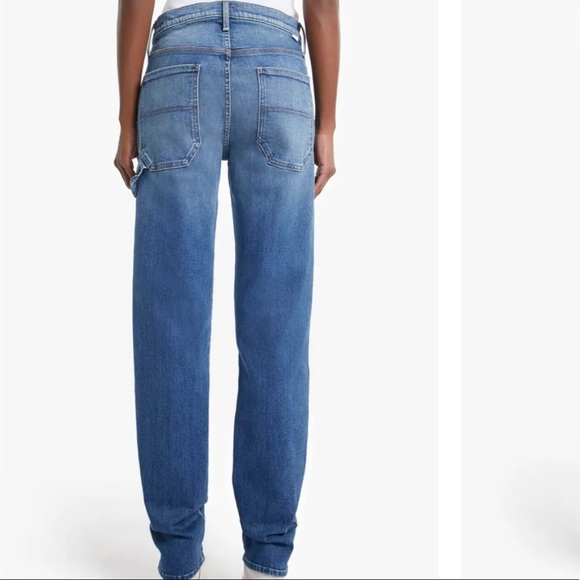MOTHER Ultra High-Rise Straight Utility Jeans - Picture 5 of 11